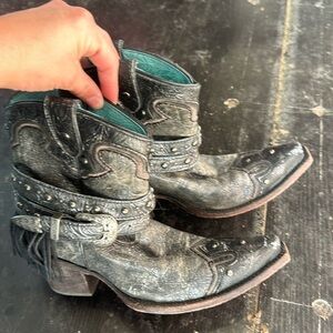 Corral midi calf boots